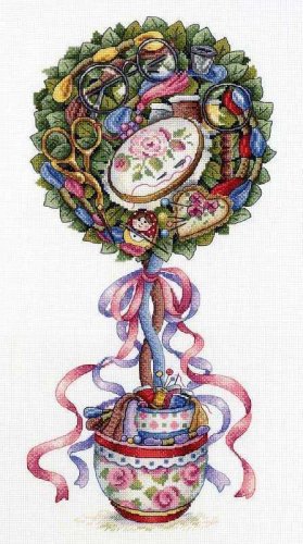 (image for) Topiary Of Joy Counted Cross Stitch Kit